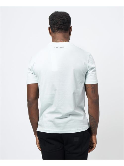 T-shirt à col rond Richmond X Basic pour homme RICHMOND X | UMP25241TSICE WATER